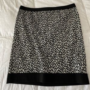 rafaella patterned skirt